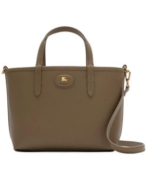 Burberry Mini Reversible Bloomsbury Tote - Brown