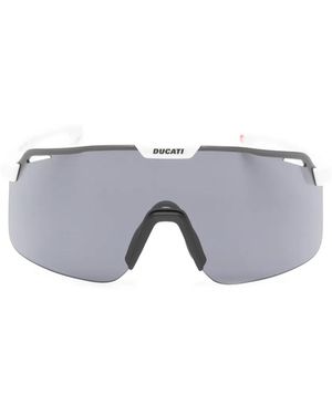Carrera X Ducati Occhiali Da Sole A Maschera - Grigio