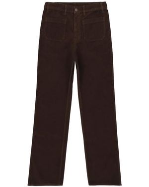 Fortela Corduroy Trousers - White