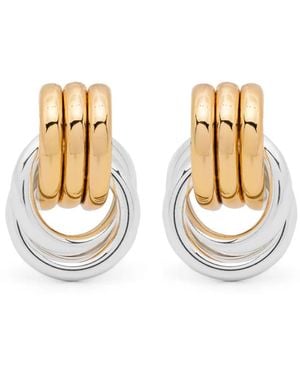 Heaven Mayhem Baby Knot Mixed Earrings - Metallic