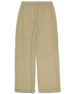 Bimba Y Lola Polka-Dots Trousers - White