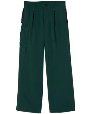 Asics Pleated Trousers - Green