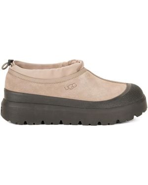 UGG Tasman Weather Hybrid Logo-Detail Loafers - Grey