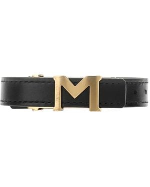 Montblanc Bracelet En Cuir - Blanc