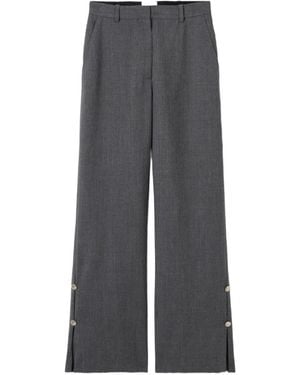 Claudie Pierlot Virgin Wool Trousers - Grey