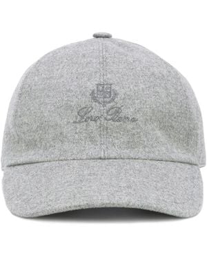 Loro Piana Baseball Cap - Grey