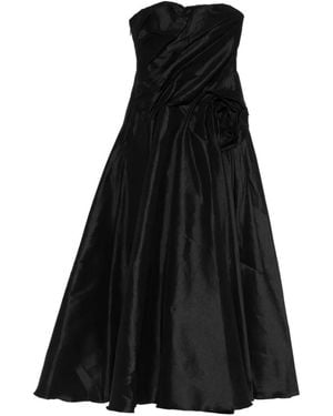 knee length dresses for ladies Warfield Women's Sleeveless Midi Dress, Black, AU12 / US8 main image 1