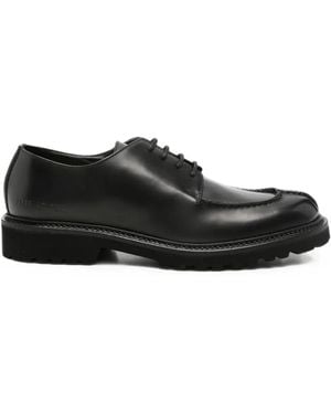 Common Projects Derby-Schuhe Mit Schürzennaht Und Dicker Sohle - Schwarz