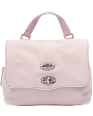Zanellato Baby Postina Twist-Lock-Fastening Tote Bag - Pink