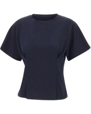 Kaos Crewneck Cotton T-Shirt - Blue