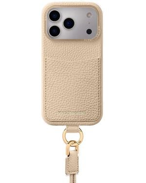 Maison De Sabre The Sling Card-Slot Iphone 17 Pro Case - Natural