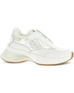 Pinko Ariel 19 Platform Trainers - White
