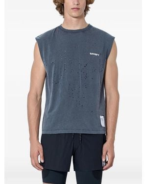 Satisfy Gerafeld T-Shirt - Blauw