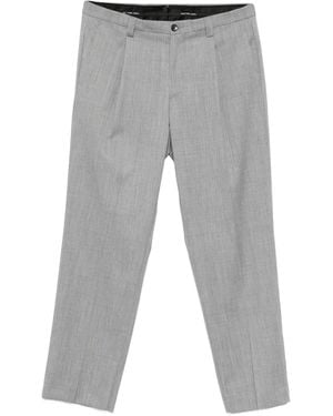 Michael Coal Pleated Pants - Gray