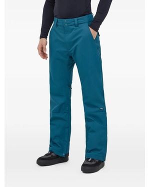 Rip Curl Logo-Patch Ski Pants - Blue