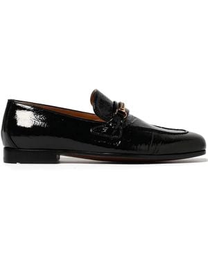 Tom Ford Gigi エナメルレザーローファー - ブラック