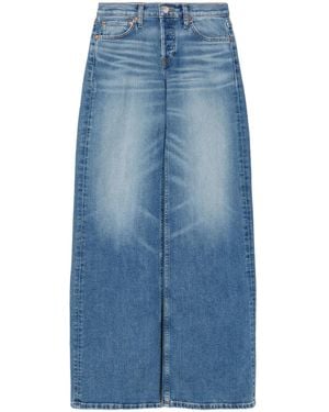 RE/DONE Jeans A Gamba Ampia - Blu