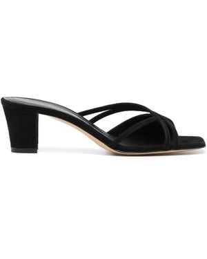 Ilio Smeraldo Benedicte 50Mm Calf-Leather Sandals - Black