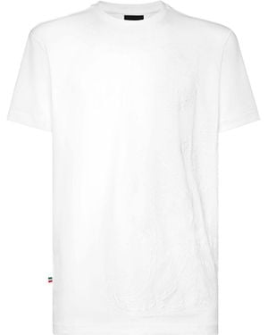 Billionaire Logo-Embroidered T-Shirt - White