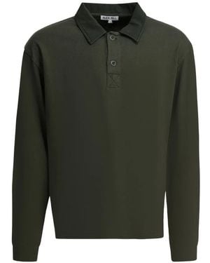 Alex Mill Poloshirt Mit Knopfleiste - Grün