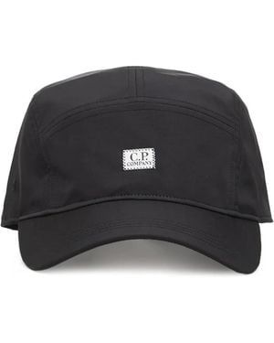 C.P. Company Chrome-R Baseball Cap - Black
