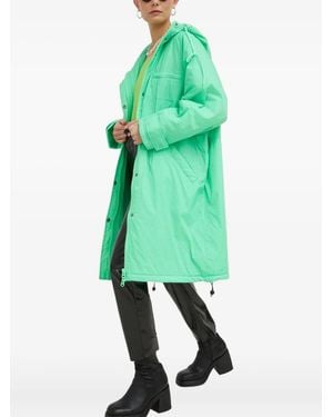 American Vintage Chubasquero con capucha - Verde