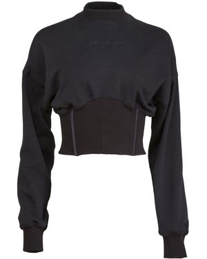 Fleur du Mal Corset Jumper - Black