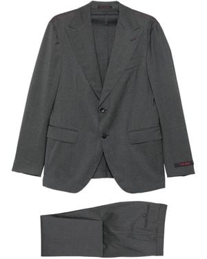 The Gigi Single-Breasted Tailored Suit - Grey