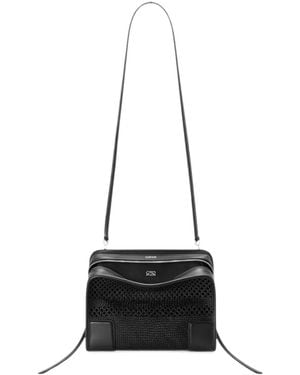 Loewe Medium Amazona Leather Tote Bag - White