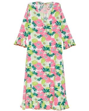 Bambah Robe Hazel - White