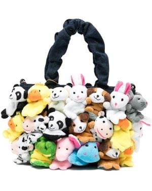 La Milanesa Toys Handle Tote Bag - Blue