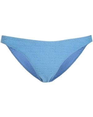 Alexander Wang ロゴニット ビキニボトム - ブルー