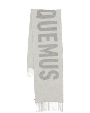 Jacquemus L'écharpe scarf - Weiß