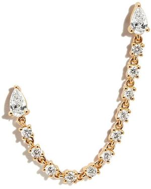 Anita Ko Boucles D'Oreilles En 18Ct Ornées De Diamants - Métallisé