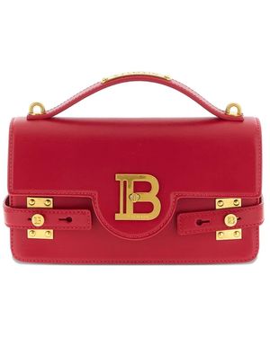 Balmain B-Buzz 24 Tote Bag - Red