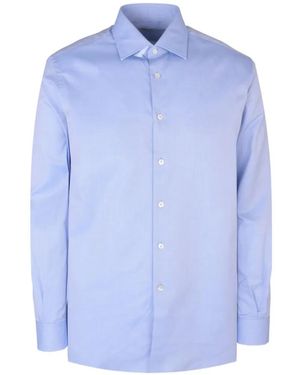 Pal Zileri Cotton Shirt - Blue