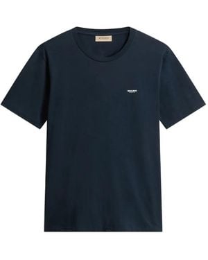 Woolrich Front-Logo T-Shirt - Blue