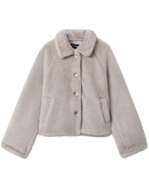 Meotine Chaqueta con botones - Gris