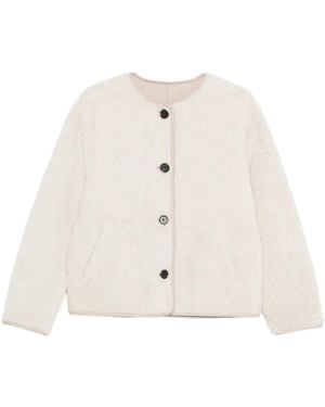 Arma Lucine Button-Front Jacket - White