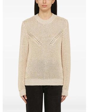 Isabel Marant Open-Knit Sweater - Natural
