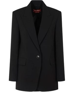 Max Mara Single-button Tailored Blazer - ブラック