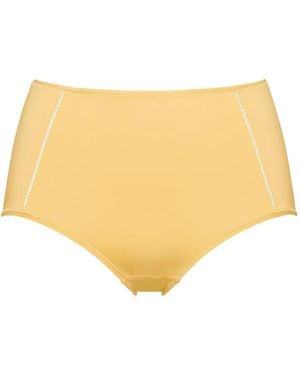 Eres Brina Soyeuse High-Waisted Briefs - Yellow