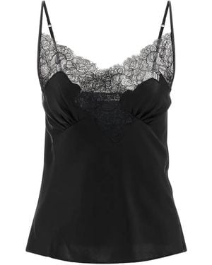 Vaillant Studio Lace-Detail Top - Black