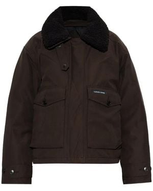 Canada Goose Scout Shearling-Collar Jacket - Black