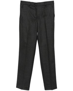 P.A.R.O.S.H. Pantalon De Costume À Plis Marqués - Black