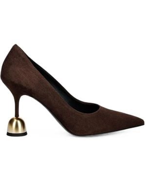 VANDA NOVAK Athena Suede Pumps - White