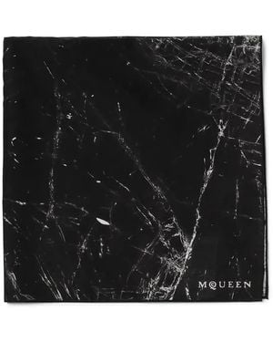 McQueen Smashed Screen スカーフ - ブラック
