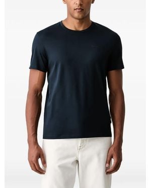 Joop! Cosmo Logo-Embroidered T-Shirt - Blue