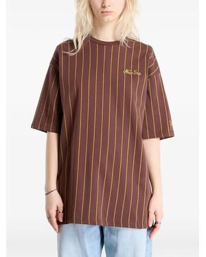 KTZ Camiseta Con Logo Bordado - Marrón