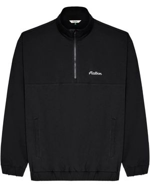 Malbon Golf Noah Half-Zip Sweatshirt - Black